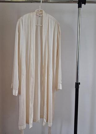 Шовковий халат palmers 100% silk r.l