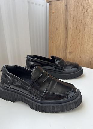 Туфлі лофери zara 5