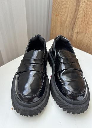 Туфлі лофери zara 4