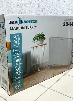 Конвектор для отопления небольших помещений seabreeze, компактный электрический конвектор ns-47