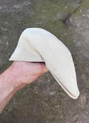 Вінтажний бежевий легкий берет kangol на маленьку голову