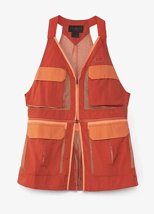 Air jordan 23 engineered layering vest orange жилетка
