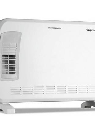 Конвектор электрический обогреватель vilgrand vch7133tr 2 квт turbo ускоренный обогрев 6 режимов 22м top shop