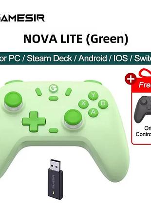 Gamesir nova t4n lite green: беспроводной геймпад для всех платформ зелений