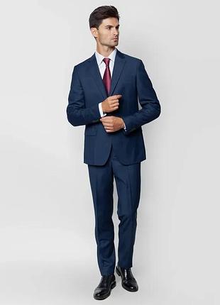 Брюки класичні в клітинку 100% тонка вовна massimo dutti р.s
