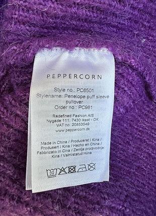 Пуловер pepercorn puff sleeve 4