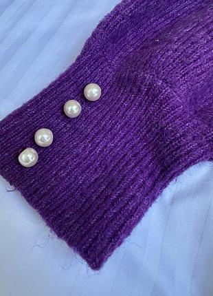 Пуловер pepercorn puff sleeve 6