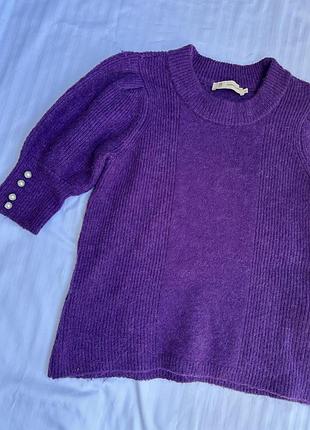 Пуловер pepercorn puff sleeve 7