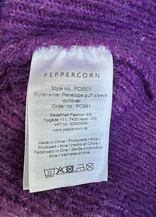 Пуловер pepercorn puff sleeve 9