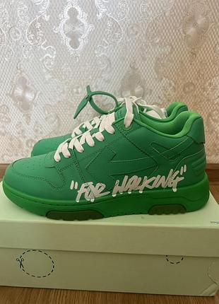 Чоловічі кроси off -white out  of office “for walking -grine.42 розмір