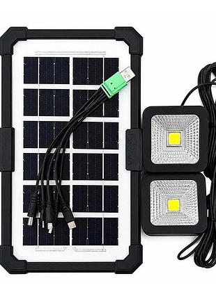 Фонарь-прожектор со встроенным power bank, фонарь для кемпинга с аккумулятором и usb zt-47