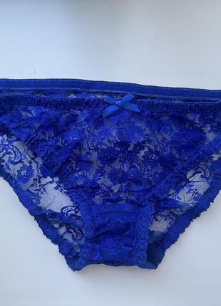 L’agent by agent provocateur 💙 мереживні трусики, розмір l