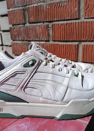 Мужские кожаные кроссовки puma slipstream (размер 45–46, длина стельки 30 см)