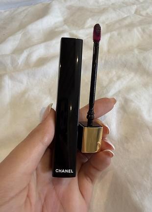 Chanel rouge allure gloss тон 21 (distinction) блеск для губ с оттенком оригинал