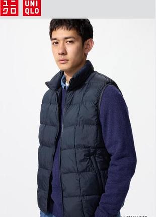 Жилет puffertech uniqlo