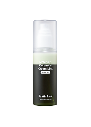 Зволожувальний крем-міст з матчею та церамідами by wishtrend matcha & ceramide cream mist, 100 мл