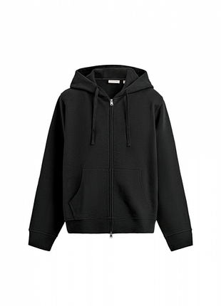 Худі на блискавці zara 19817 black l