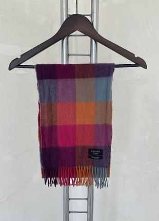 Вовняний шарф шотландський kiltane scotland edinburgh lambswool