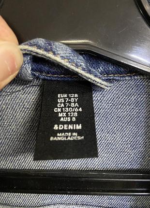Джинсовий піджак h&m 3