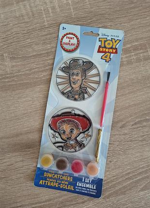 Дитячий творчий набір disney історія іграшок toy story, людина павук,вітражний малюки розмалюй фарбами