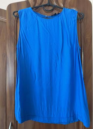 Massimo dutti топ, блуза шёлковая,