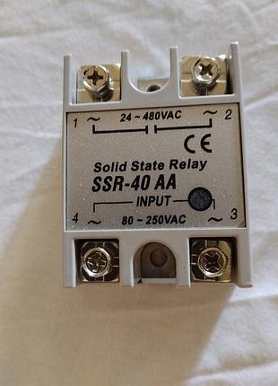 Твердотільне реле  ssr-40 aa