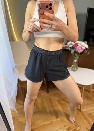 Чорні спортивні шорти under armour