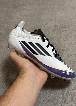 Adidas f50 league messi fg/mg 38р 24-24.5см бутси футбольні оригінал