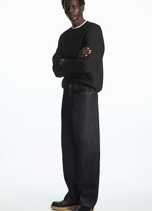 Джинсы мужские cos relaxed-fit wide-leg jeans / 52