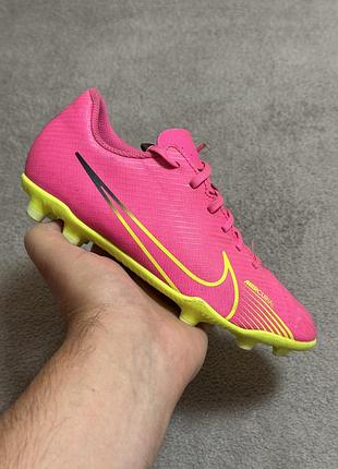 Nike mercurial vapor 15 club fg/mg 35.5р 22.5см бутси футбольні оригінал