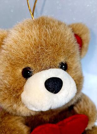 Вінтажний плюшевий ведмедик від nicky toy  до дня святого валентина
