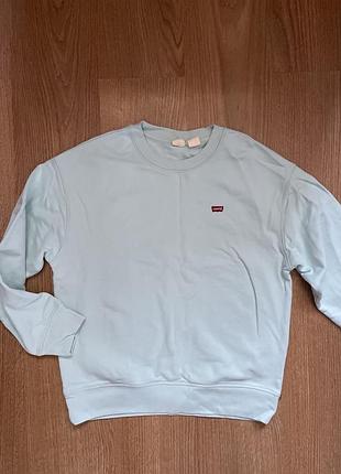 Світшот levi’s у блаженно мʼятному кольорі розмір м