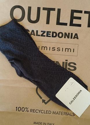 Нові ажурні антрацитові шкарпетки calzedonia