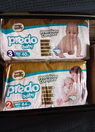 Подгузники 2.3 размера
predo baby premium comfort