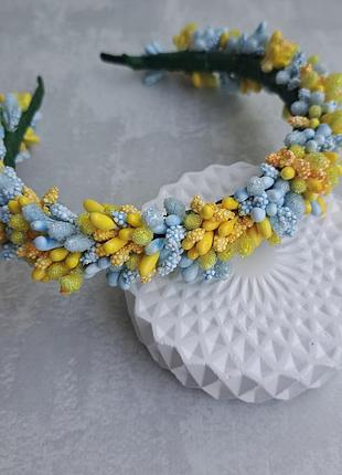 Віночок для дівчаток під вишиванку 💙💛