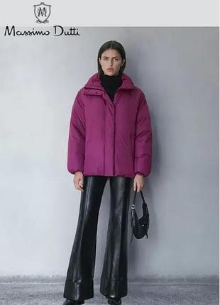 Женский пуховик massimo dutti