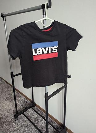 Футболка черная lewis 5-7р