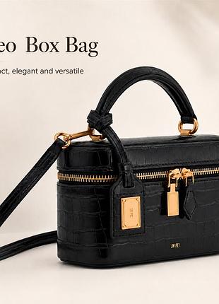 Сумка jw pei  cleo black croc