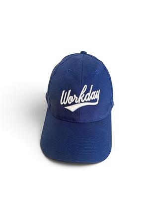 Бейсболка унісекс workday синя