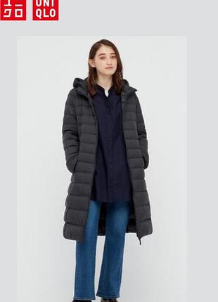 Демісезонний пуховик uniqlo ultra light down hooded