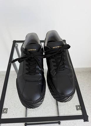 Чорні кеди emporio armani
