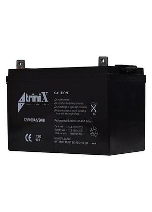 Акумуляторна батарея 12v100ah-20hr trinix свинцево-кислотна