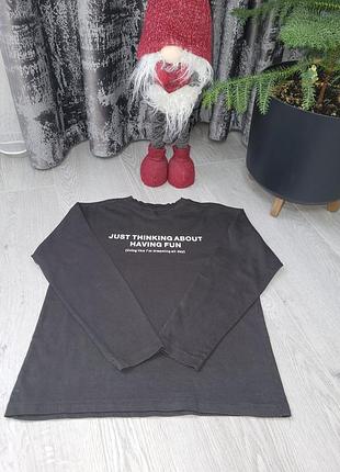 Кофта для хлопчика чорна zara на 130см