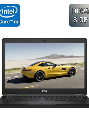 Ультрабук dell latitude 5480 / 14" (1920x1080) ips / intel core i5-6300u (2 (4) ядра по 2.4 - 3.0 ghz) / 8 gb ddr4 / 256 gb ssd /