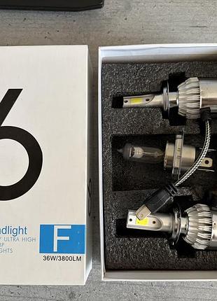 Лампи led h7 автомобільні с6 36w