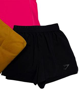 Gymshark чорні спортивні шорти оригінал