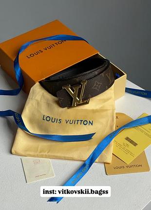 Ремінець iconic 35 mm belt gold🤎