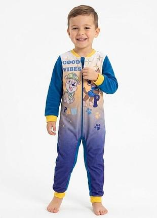 Піжама кігурумі для хлопчика paw patrol тонкий фліс kaufland bs001635