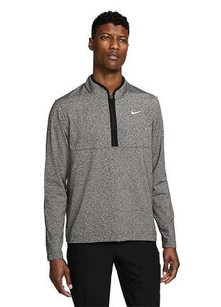 Чоловіча легка спортивна кофта з високим коміром nike dri-fit оригінал лонгслів найк драй фіт