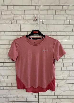 Жіноча спортивна футболка для бігу nike running dri-fit, оригінал (розмір s)